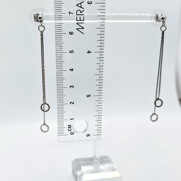 Sterling silver Dangling Earrings - Picture 2 of 3